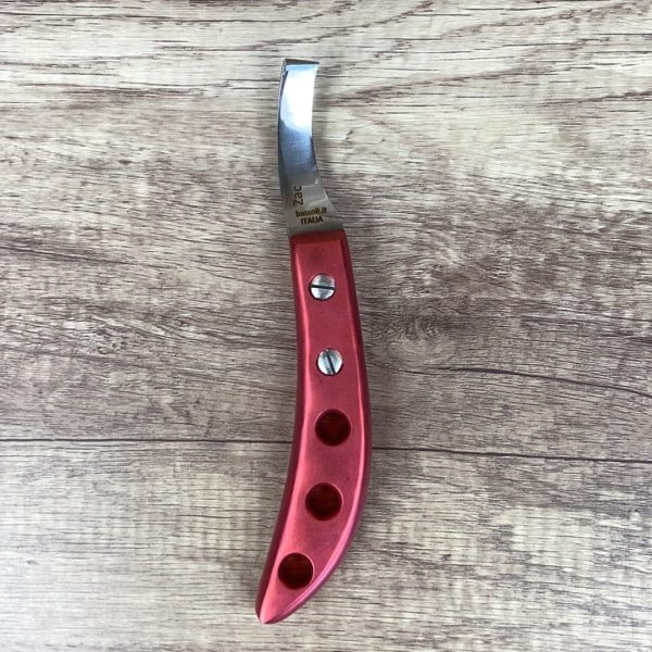 Bassoli Zac ALU Curved Blade LH-KNIFE : Ea Supply