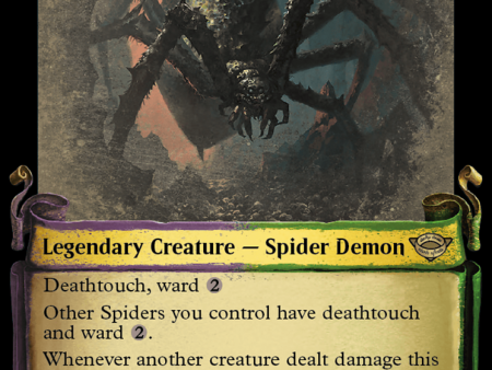 Shelob, Child of Ungoliant [The Lord of the Rings: Tales of Middle-Earth Showcase Scrolls] Hot on Sale