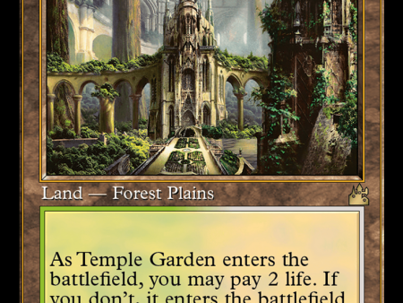 Temple Garden (Retro) [Ravnica Remastered] For Discount