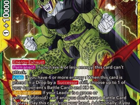 Cell, Metamorphosis of Despair (Zenkai Series Tournament Pack Vol.5) (P-535) [Tournament Promotion Cards] Online Sale