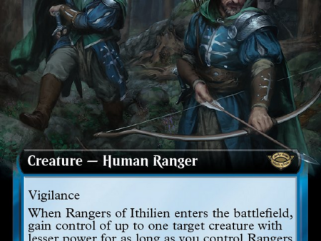 Rangers of Ithilien (Extended Art) (Surge Foil) [The Lord of the Rings: Tales of Middle-Earth] Online Hot Sale