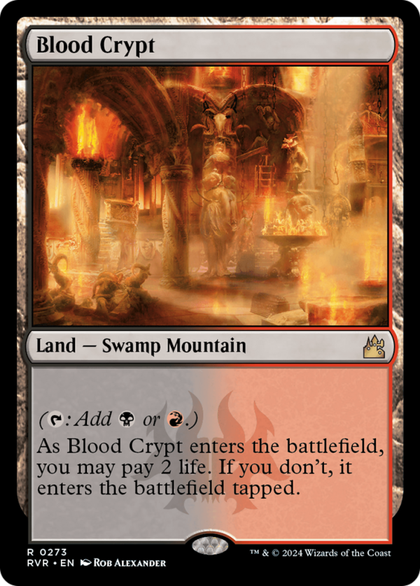 Blood Crypt [Ravnica Remastered] Online now