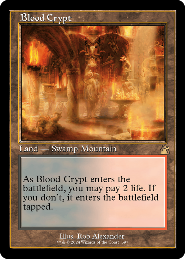 Blood Crypt (Retro) [Ravnica Remastered] Sale