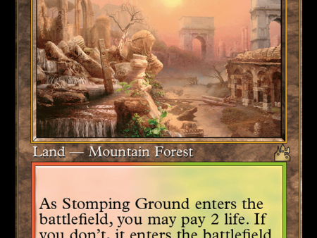 Stomping Ground (Retro) [Ravnica Remastered] For Discount