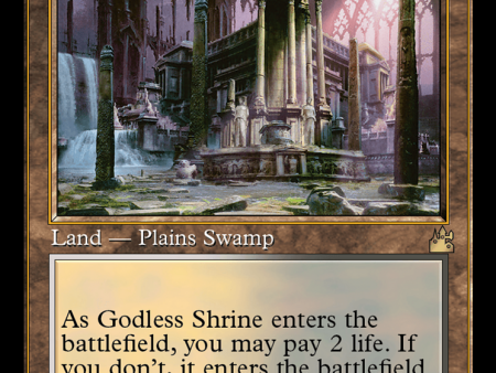 Godless Shrine (Retro) [Ravnica Remastered] Hot on Sale