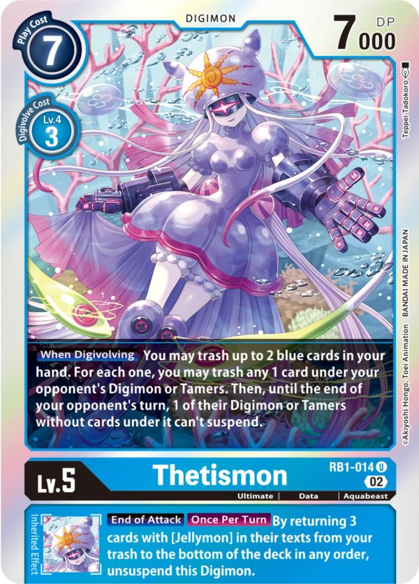 Thetismon [RB1-014] [Resurgence Booster] Sale