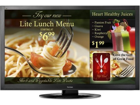 ViewSonic 65  LED LCD Display - Certified Refurbished Sale