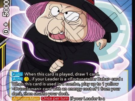 Fortuneteller Baba, Training Begins (Zenkai Series Tournament Pack Vol.5) (P-530) [Tournament Promotion Cards] Fashion