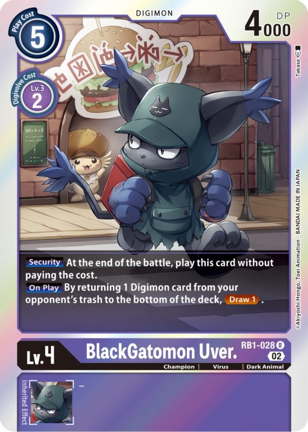 BlackGatomon Uver. [RB1-028] [Resurgence Booster] Online Hot Sale