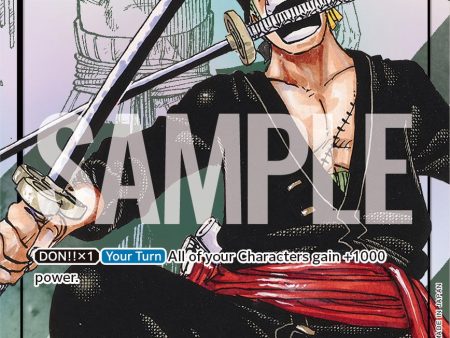 Roronoa Zoro (Alternate Art) [One Piece Promotion Cards] Supply