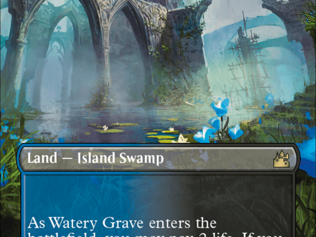 Watery Grave (Borderless) [Ravnica Remastered] Online now