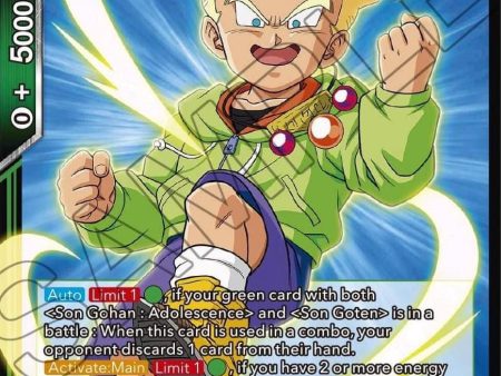 SS Trunks, Assistance in a Battle to the Death (Zenkai Series Tournament Pack Vol.5) (P-527) [Tournament Promotion Cards] on Sale