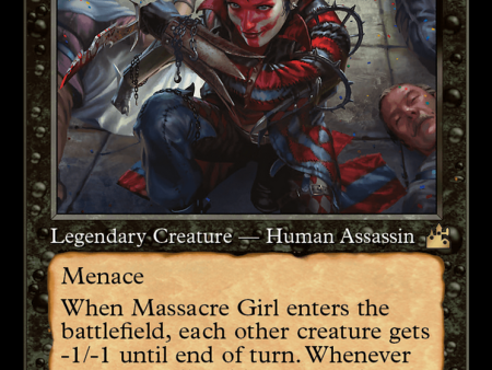 Massacre Girl (Retro) [Ravnica Remastered] Online Hot Sale