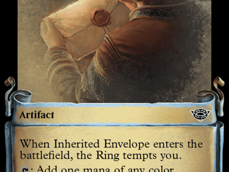 Inherited Envelope [The Lord of the Rings: Tales of Middle-Earth Showcase Scrolls] Hot on Sale