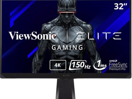 ViewSonic Elite 32  16:9 144 Hz FreeSync IPS Gaming Monitor - Certified Refurbished For Discount