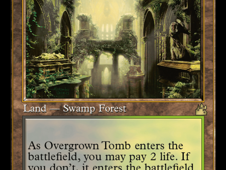 Overgrown Tomb (Retro) [Ravnica Remastered] Online