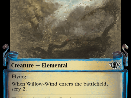 Willow-Wind [The Lord of the Rings: Tales of Middle-Earth Showcase Scrolls] For Sale