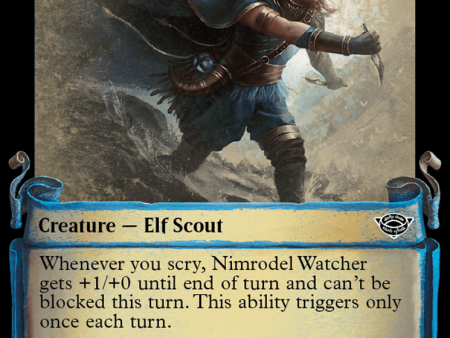 Nimrodel Watcher [The Lord of the Rings: Tales of Middle-Earth Showcase Scrolls] For Discount