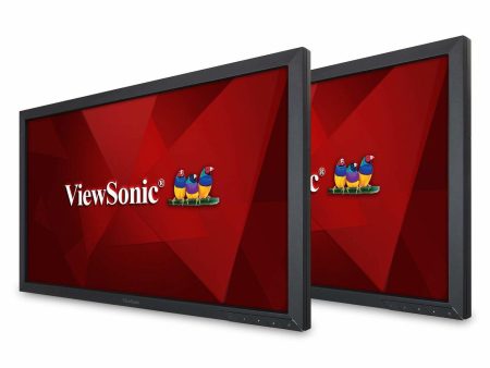 ViewSonic 22  Dual Pack Head-Only 1080p LED Monitors - Certified Refurbished For Sale