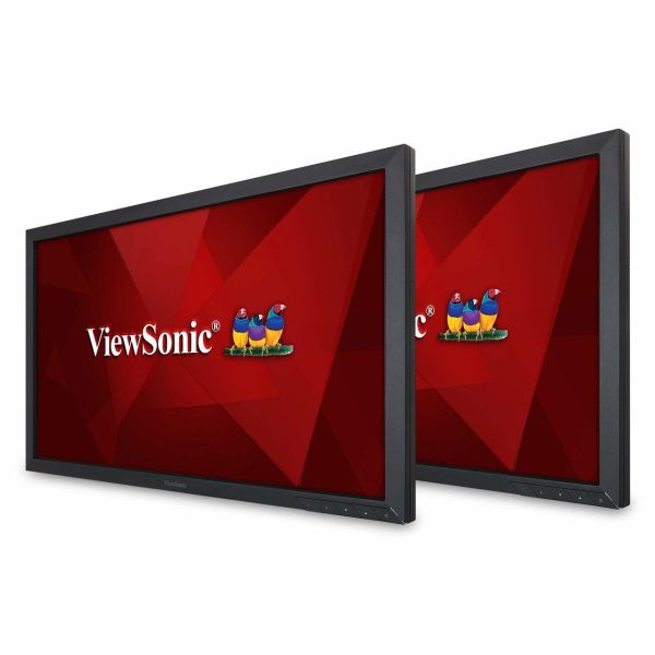 ViewSonic 22  Dual Pack Head-Only 1080p LED Monitors - Certified Refurbished For Sale