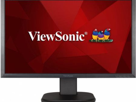 ViewSonic 24  Full HD Ergonomic LED Monitor with Flexible Connectivity - Certified Refurbished Discount