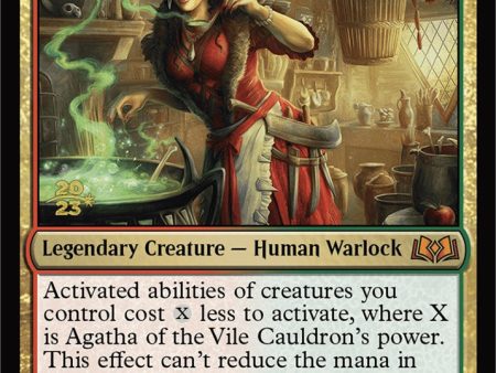 Agatha of the Vile Cauldron [Wilds of Eldraine Prerelease Promos] Online Sale