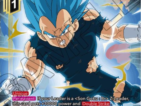 SSB Vegeta, Surmounting the Impossible (Alt. Art Card Set 2023 Vol. 3) (P-427) [Tournament Promotion Cards] Hot on Sale