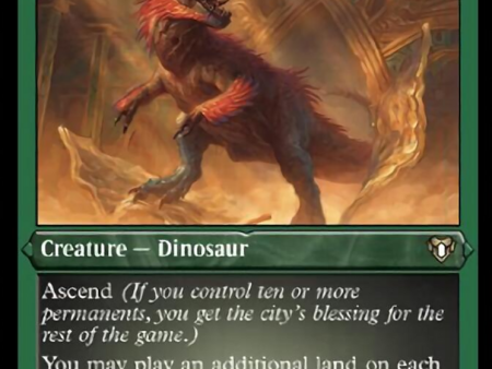 Wayward Swordtooth (Foil Etched) [Commander Masters] Online Sale