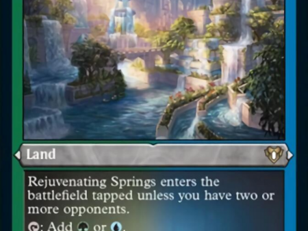 Rejuvenating Springs (Foil Etched) [Commander Masters] Supply