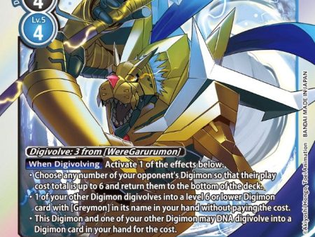 CresGarurumon [EX4-049] [Alternative Being Booster] Online Sale