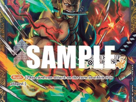 Roronoa Zoro (OP01-025) (Treasure Cup) [One Piece Promotion Cards] Fashion