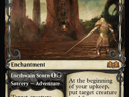 Virtue of Persistence    Locthwain Scorn (Showcase) [Wilds of Eldraine] Fashion