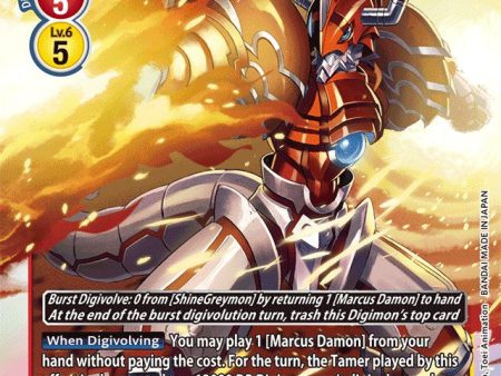 Shinegreymon: Burst Mode [BT13-020] [Versus Royal Knight Booster] Sale