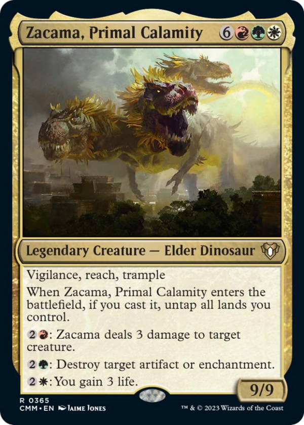 Zacama, Primal Calamity [Commander Masters] For Discount