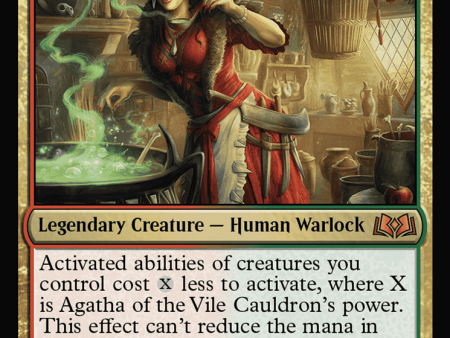 Agatha of the Vile Cauldron [Wilds of Eldraine] Online Sale