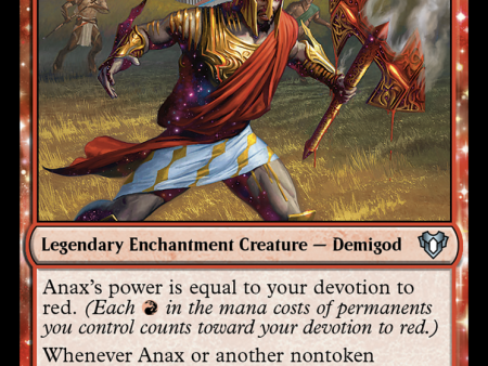 Anax, Hardened in the Forge [Commander Masters] For Cheap