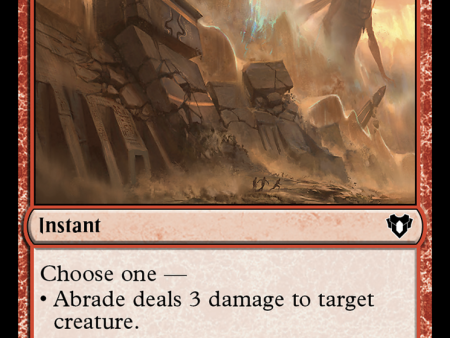 Abrade [Commander Masters] Online Hot Sale