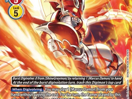 ShineGreymon: Burst Mode [BT13-020] (Alternate Art) [Versus Royal Knight Booster] For Sale